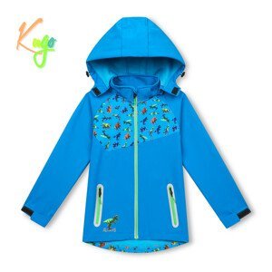Chlapecká softshellová bunda - KUGO HK3123, modrá Barva: Modrá, Velikost: 104