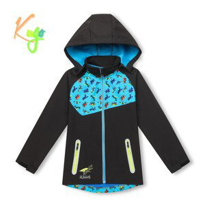 Chlapecká softshellová bunda - KUGO HK3123, černá Barva: Černá, Velikost: 104
