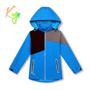 Chlapecká softshellová bunda - KUGO HK3125, modrá Barva: Modrá, Velikost: 140
