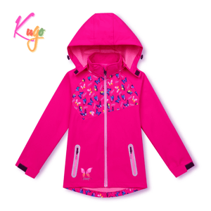 Dívčí softshellová bunda - KUGO HK3123, růžová Barva: Růžová, Velikost: 98