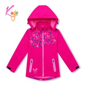 Dívčí softshellová bunda - KUGO HK3123, růžová Barva: Růžová, Velikost: 128