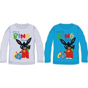 Králíček bing- licence Chlapecké tričko - Králíček Bing 5202081, šedá Barva: Šedá, Velikost: 92