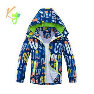 Chlapecká jarní, podzimní bunda - KUGO B2856, modrá Barva: Modrá, Velikost: 104