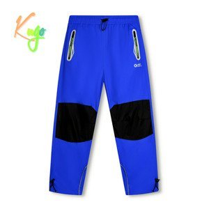 Chlapecké šusťákové kalhoty - KUGO SK7740, modrá Barva: Modrá, Velikost: 134