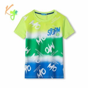 Chlapecké tričko - KUGO FC0308, signální Barva: Zelinkavá, Velikost: 146