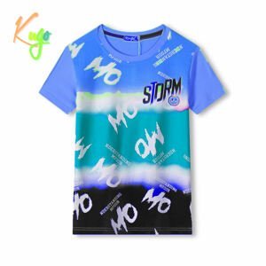 Chlapecké tričko - KUGO FC0308, modrá Barva: Modrá, Velikost: 152