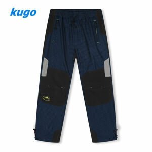 Chlapecké outdoorové kalhoty - KUGO G9659, modrá Barva: Modrá, Velikost: 140