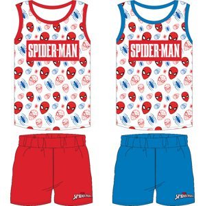 Spider Man - licence Chlapecké pyžamo - Spider-Man 5204868, bílá / červená Barva: Červená, Velikost: 104