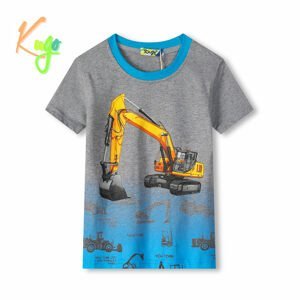 Chlapecké tričko - KUGO TM8570C, šedý melír Barva: Šedá, Velikost: 116