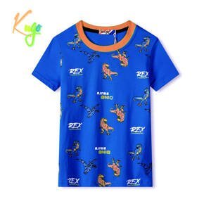 Chlapecké tričko - KUGO TM8574C, modrá Barva: Modrá, Velikost: 98