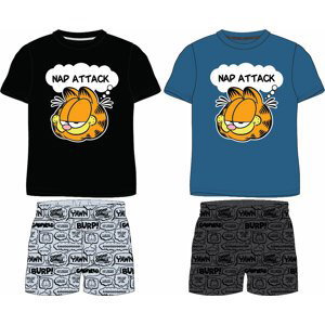 Chlapecké pyžamo - Garfield 5204107, petrol / tmavě šedá Barva: Petrol, Velikost: 164