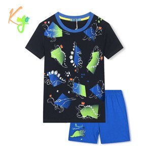 Chlapecké pyžamo - KUGO WT7308, tmavě modrá Barva: Modrá tmavě, Velikost: 98