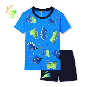 Chlapecké pyžamo - KUGO WT7308, tyrkysová Barva: Tyrkysová, Velikost: 116
