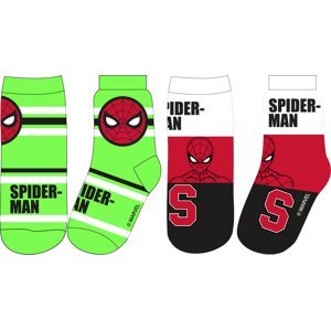 Spider Man - licence Chlapecké ponožky - Spider-Man 52341414, mix barev Barva: Mix barev, Velikost: 27-30