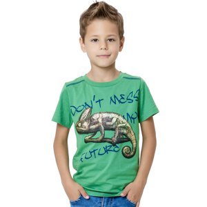 Chlapecké tričko - Winkiki WJB 82272, zelená Barva: Zelená, Velikost: 128
