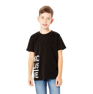 Chlapecké tričko - WINKIKI WTB 02842, černá Barva: Černá, Velikost: 140