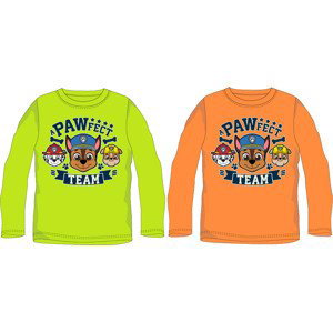 Paw Patrol - Tlapková patrola -Licence Chlapecké tričko - Paw Patrol 5202088, oranžová Barva: Oranžová, Velikost: 128