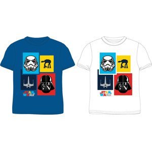 Star-Wars licence Chlapecké tričko - Star Wars 52029487, modrá Barva: Modrá, Velikost: 116