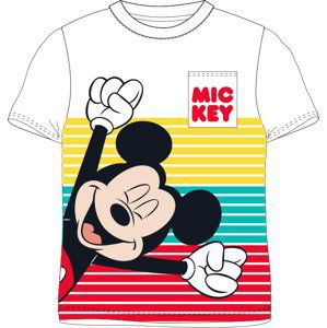 Mickey Mouse - licence Chlapecké tričko - Mickey Mouse 52029503, bílá Barva: Bílá, Velikost: 98