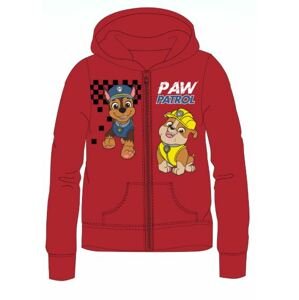 Paw Patrol - Tlapková patrola -Licence Chlapecká mikina - Paw Patrol 52181716, červená Barva: Červená, Velikost: 98