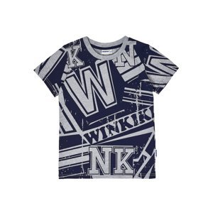 Chlapecké tričko - Winkiki WJB 92602, šedá / modrá Barva: Šedá, Velikost: 146