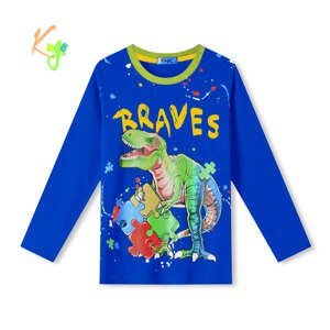 Chlapecké tričko - KUGO HC0756, modrá Barva: Modrá, Velikost: 104