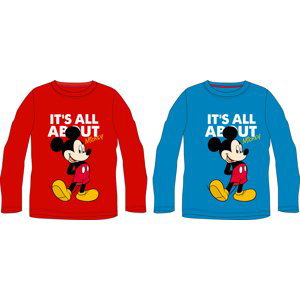 Mickey Mouse - licence Chlapecké tričko - Mickey Mouse 5202A199, červená Barva: Červená, Velikost: 98