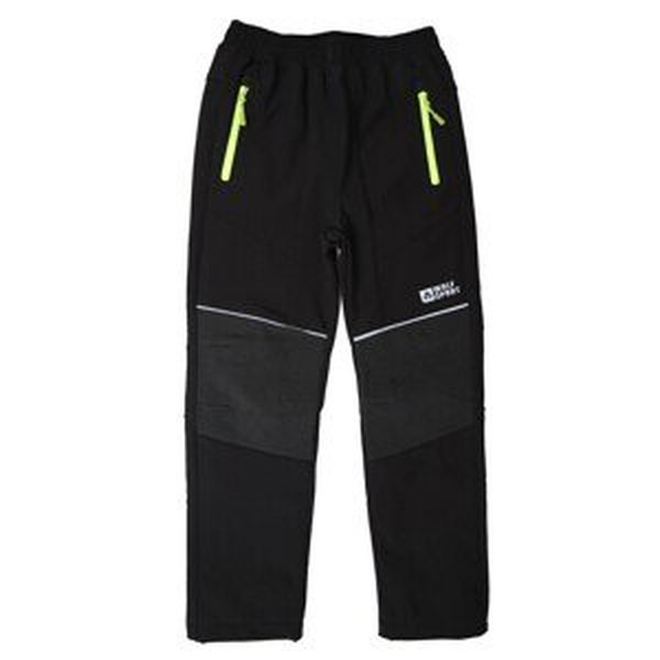 Chlapecké softshellové kalhoty, zateplené - Wolf B2396, černá Barva: Černá, Velikost: 116