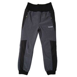 Chlapecké softshellové kalhoty, zateplené - Wolf B2399, šedá Barva: Šedá, Velikost: 110