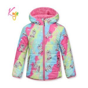 Dívčí zimní bunda - KUGO KB2350, batika / světle růžová Barva: Růžová, Velikost: 116