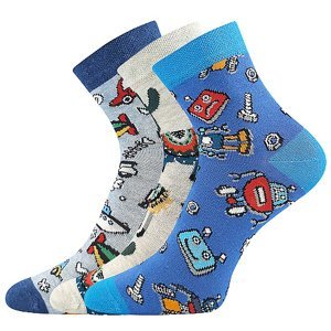 Chlapecké ponožky Lonka - Dedotik kluk, mix barev Barva: Mix barev, Velikost: 35-38