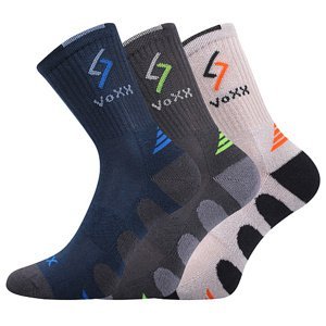 Chlapecké ponožky VoXX - Tronic kluk, modrá, šedá Barva: Mix barev, Velikost: 30-34