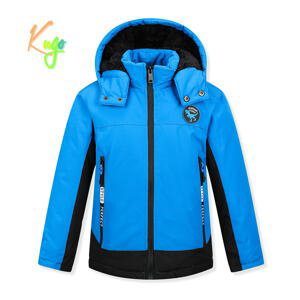 Chlapecká zimní bunda - KUGO BU609, modrá Barva: Modrá, Velikost: 110