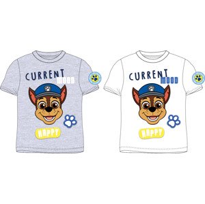 Paw Patrol - Tlapková patrola -Licence Chlapecké tričko - Paw Patrol 52021672, bílá Barva: Bílá, Velikost: 98