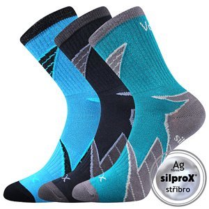 Chlapecké ponožky VoXX - Joskik kluk, modrá, petrol Barva: Mix barev, Velikost: 25-29