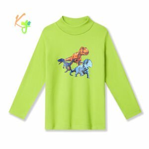 Chlapecké tričko - KUGO KC2327, zelinkavá Barva: Zelená, Velikost: 98