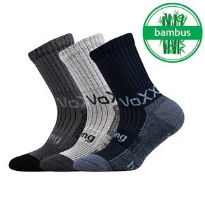 Chlapecké ponožky VoXX - Bomberik kluk, šedá, modrá Barva: Mix barev, Velikost: 35-38