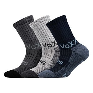 Chlapecké ponožky VoXX - Bomberik kluk, šedá, modrá Barva: Mix barev, Velikost: 20-24