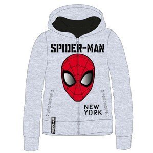 Spider Man - licence Chlapecká mikina - Spider-Man 52181451, šedý melír Barva: Šedá, Velikost: 116