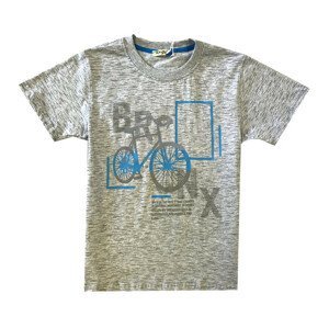 Chlapecké triko-KUGO M0098, šedá Barva: Šedá, Velikost: 122