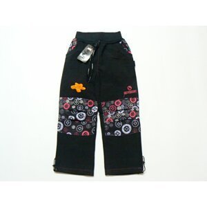 Dívčí softshellové kalhoty - NEVEREST F7281cc, vel.92-122 Barva: Černo-růžová, Velikost: 92
