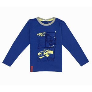 Chlapecké triko -KUGO M8801, vel.98-128 Barva: Modrá, Velikost: 98