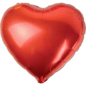 Godan / balloons B&C fóliový balónek "Heart", červený, 18