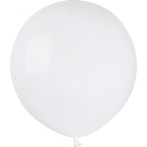 G150 pastelové balónky 19" - bílé 01/ 50 ks.