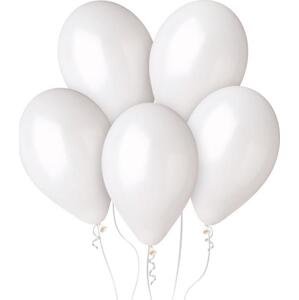 GM110 kovové balónky 12" - perleťové a bílé 29/100 ks.