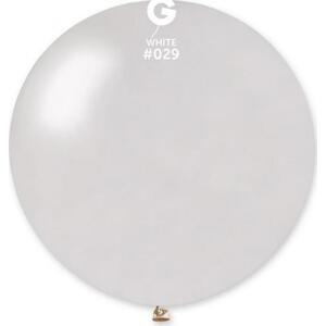 Balón GM30, kovová koule 0,80m - bílá 29
