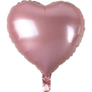 Godan / balloons Fóliový balónek "Srdce", světle růžový, 18