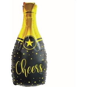 Godan / balloons B&C Champagne - fóliový balónek Cheers, 35x76 cm