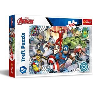 TREFL Puzzle Slavní Avengers 100 dílků