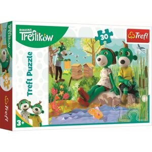 TREFL Puzzle Treflíci: U rybníka 30 dílků